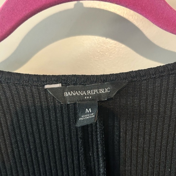 Banana Republic Long Sleeve Square Neck Ribbed Top l M - Picture 2 of 6